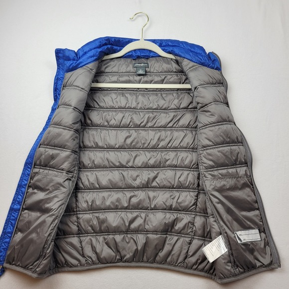 Eddie Bauer Bright Blue Kids Puffer Athletic Hiking Vest Spring XL - Picture 7 of 12